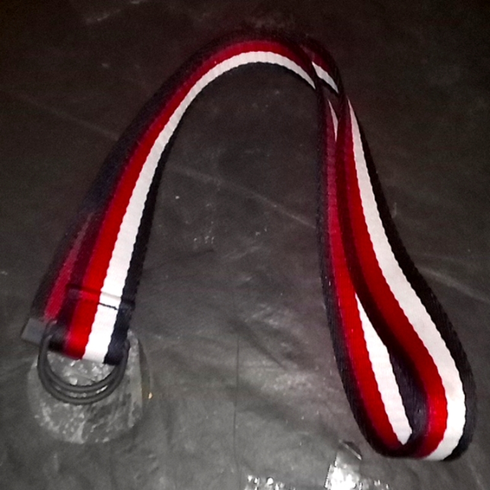 Brand New Tommy Hilfiger belt three color red,white, and blue.Retail $18.99
